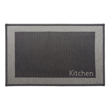Tapis 50x80cm polyester - noir