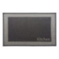 Tapis 50x80cm polyester - noir