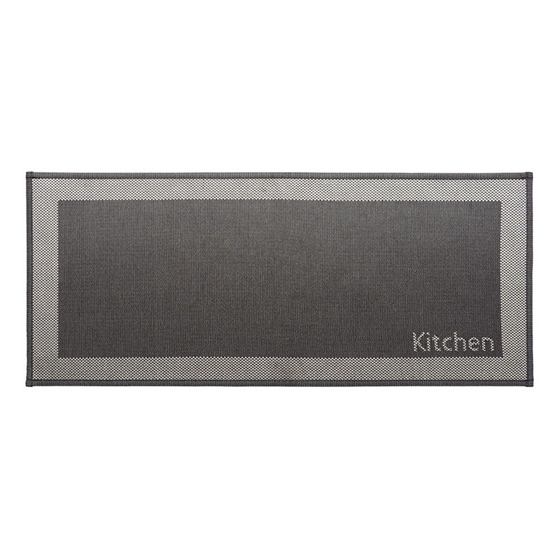 Tapis 50x120cm polyester - noir