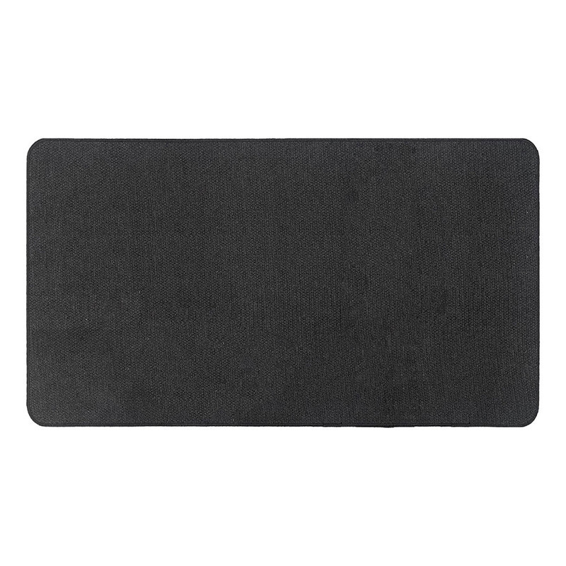 Tapis hexagone 45x80cm noir