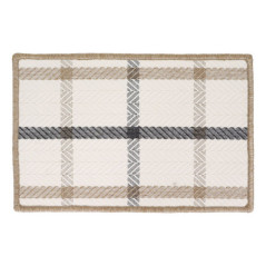 Tapis 40x60cm scotty ecru