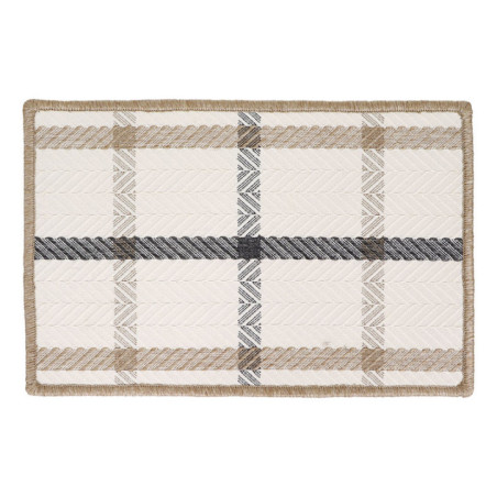 Tapis 40x60cm scotty ecru