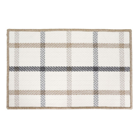 Tapis 50x80cm scotty ecru