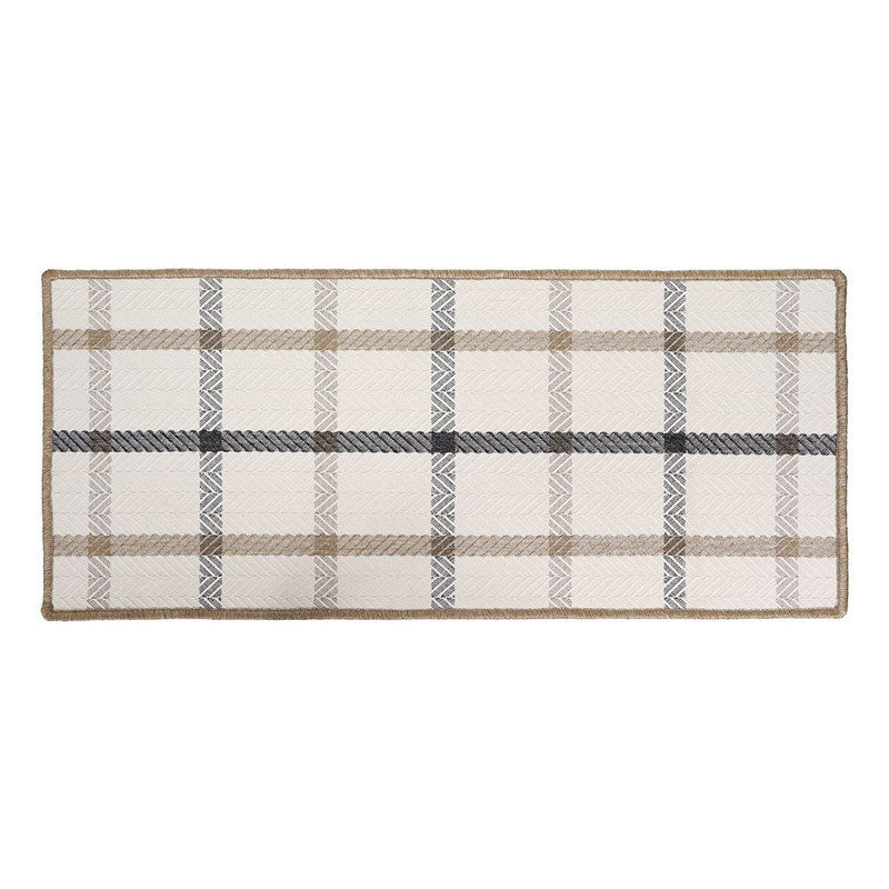 Tapis 50x120cm scotty  ecru