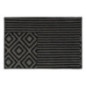 Tapis imp 40x60cm azteca noir