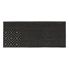 Tapis imp 50x120cm azteca noir