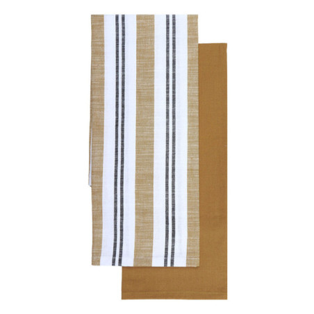 2 torchons lewis 50x70cm beige