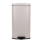 Poubelle metal 30l beige