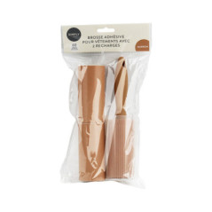 Brosse + 2 recharges marron