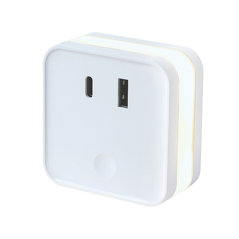 Veilleuse led avec port usb/type