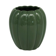 Pot brosse dent citrouille vert