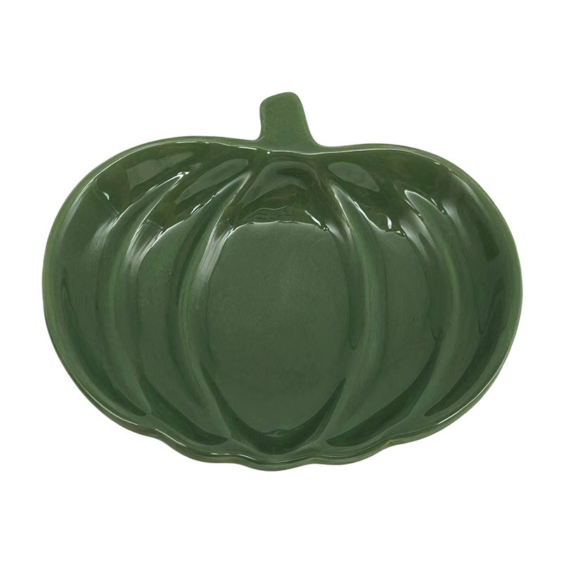 Support savon citrouille vert
