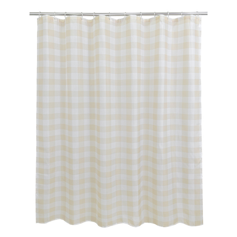 Rideau de douche vichy 180x200