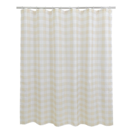 Rideau de douche vichy 180x200