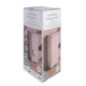 Poubelle metal pedale beige 30l