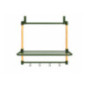 Sechoir porte bambou/plastique