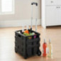 Caisse de rangement roulettes