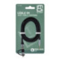 Cable renforce 1m - 2en 1 jack