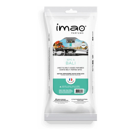 Lingettes parfums - 33A°c a bali