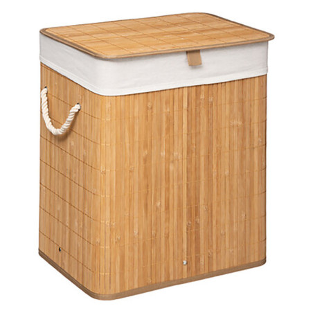 Panier linge 60l  bambou