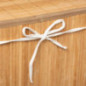 Panier linge 60l  bambou