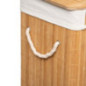 Panier linge 60l  bambou
