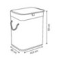 Panier linge 60l  bambou