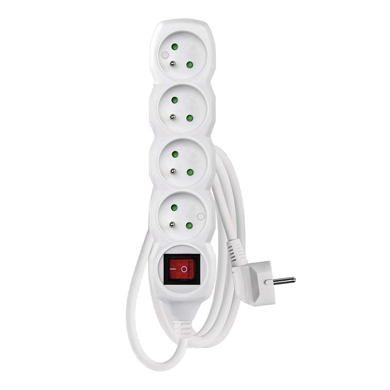 Multiprise 4 prises 90cm