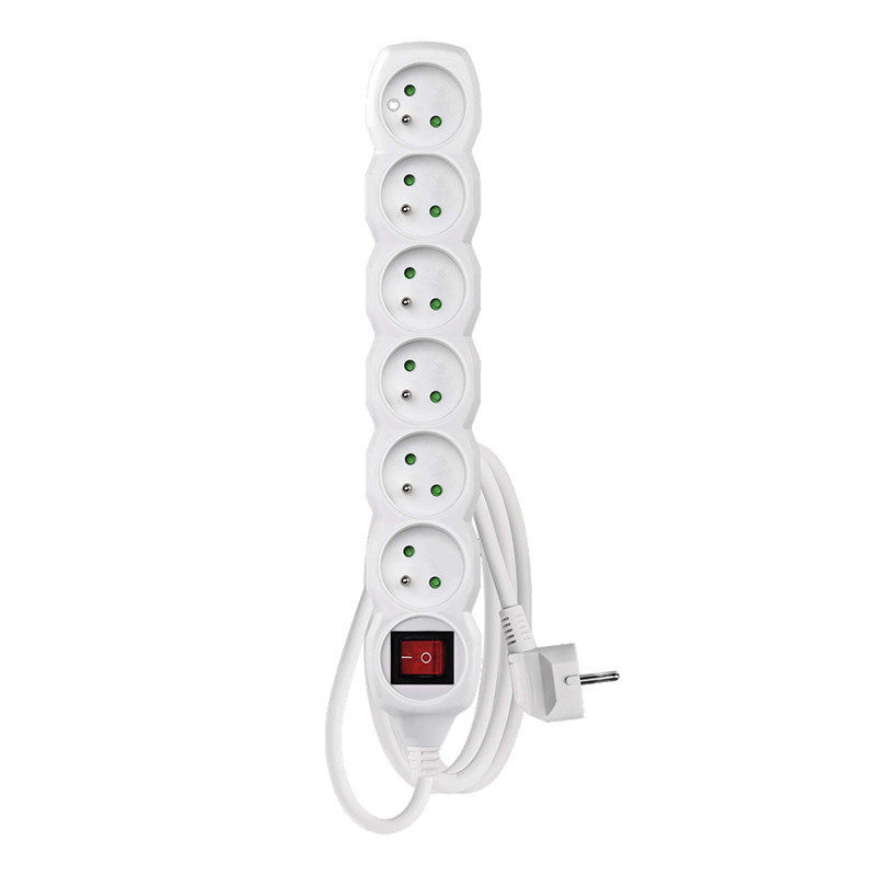 Multiprise 6 prises 90cm