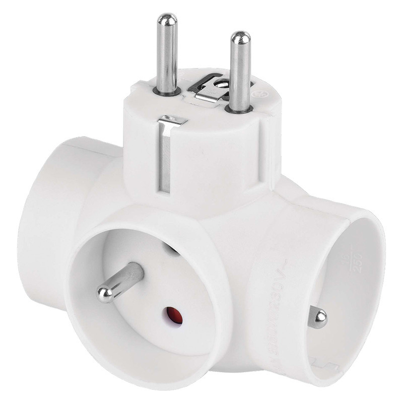 Adaptateur 3 prises laterales