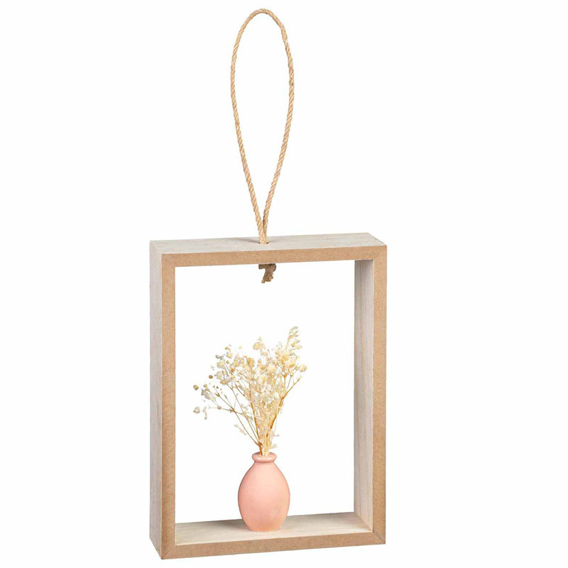 Decoration murale  bouquet seche