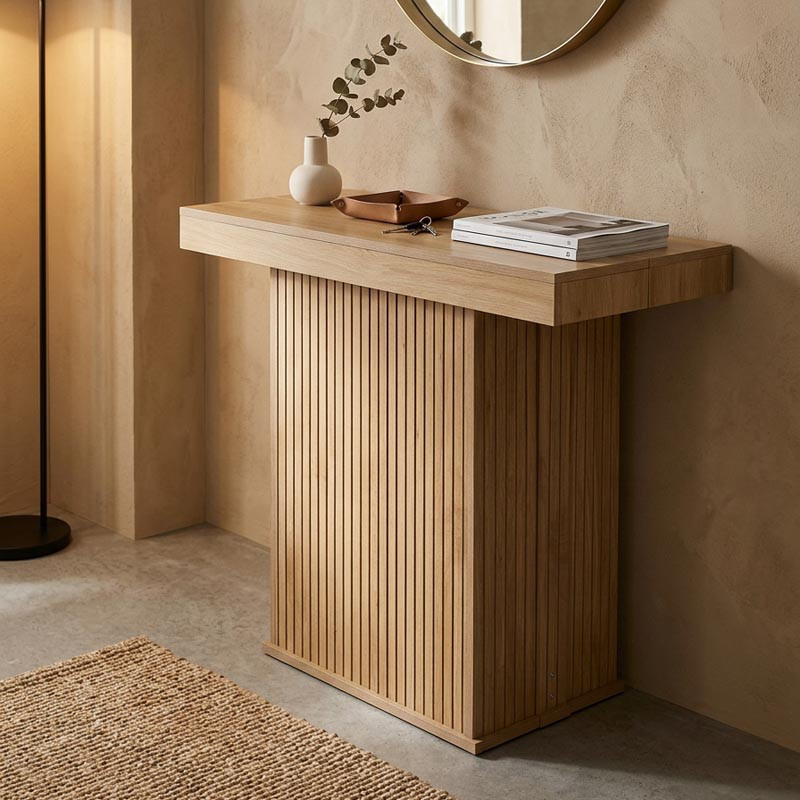 Console table extensible 47x90 a