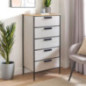 Meuble 5 tiroirs kael