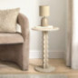 Table d'appoint creme
