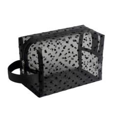 Trousse maquillage transparente