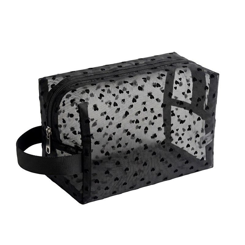 Trousse maquillage transparente