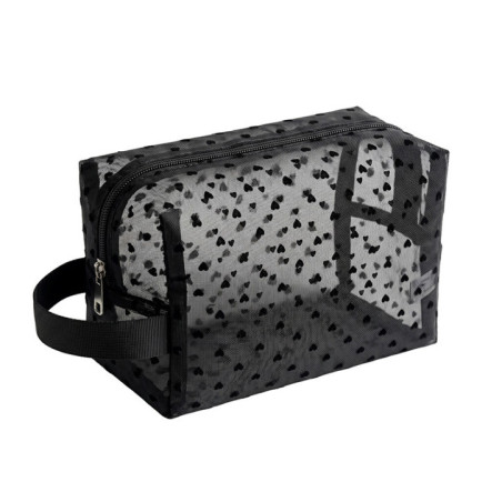 Trousse maquillage transparente