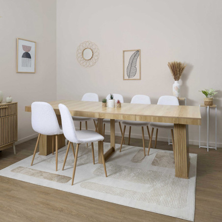 Console table extensible 47x90 a