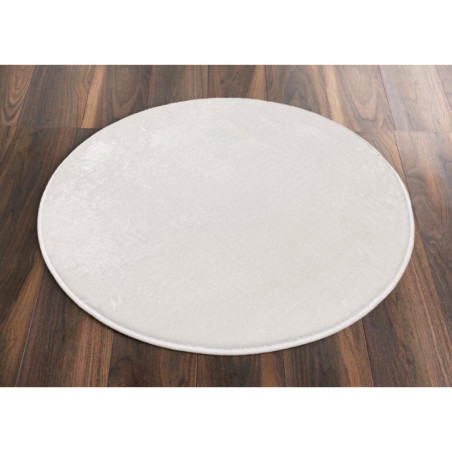 Tapis microplush d90 blanc