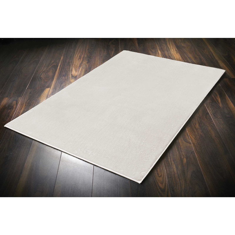 Tapis microplush 150x200cm blanc