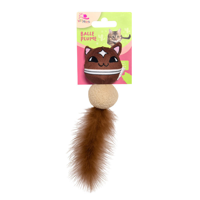 Balle plume 16cm