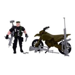 Playset militaire avec figurine