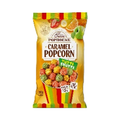 Pophouse popcorn caramel fruits