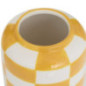 Vase ceramique damier