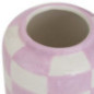 Vase ceramique damier