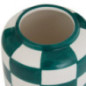 Vase ceramique damier