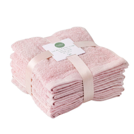Carre visage lot 5 30x30 rose