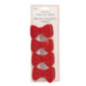 4 pinces a sachet noeud