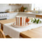 Tasse+coupelle orange/citrouille