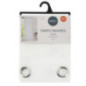 Voile simply bandes 140x240cm bl